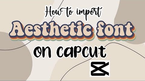 How to import font in capcut || Ios/android || #capcut