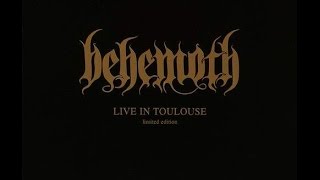 Behemoth - Live In Toulouse - guitar album cover