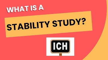 What is a Stability study?