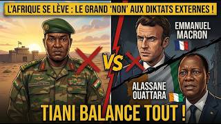 Abdouramane Tiani Accuse - Ouattara, Macron Et La Bceao Accusés De Financer Le Terr0Risme