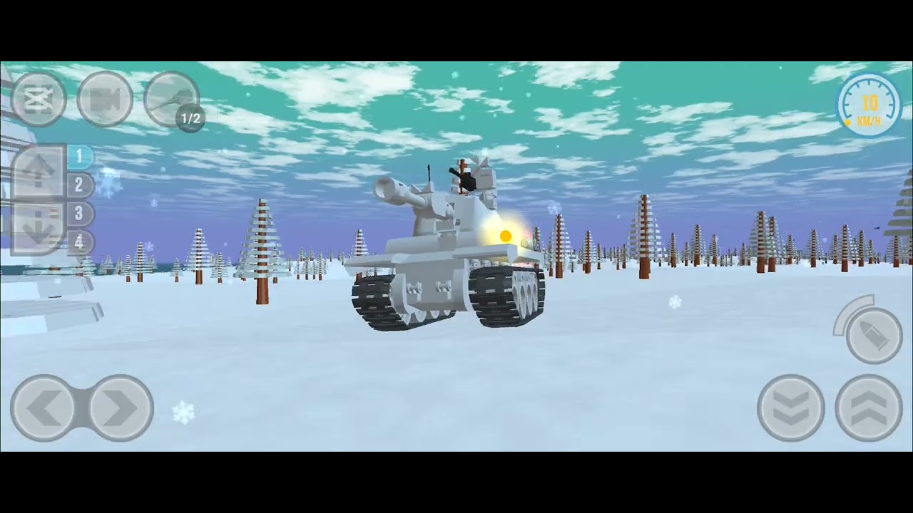 The Winter Battle in Draw Bricks 