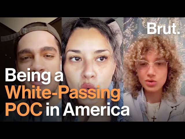 Being a White-Passing POC in America... class=