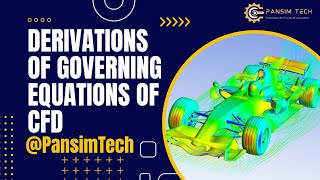 Governing Equations of CFD by PansimTech #science #fluiddynamics #cfd_simulation #engineering
