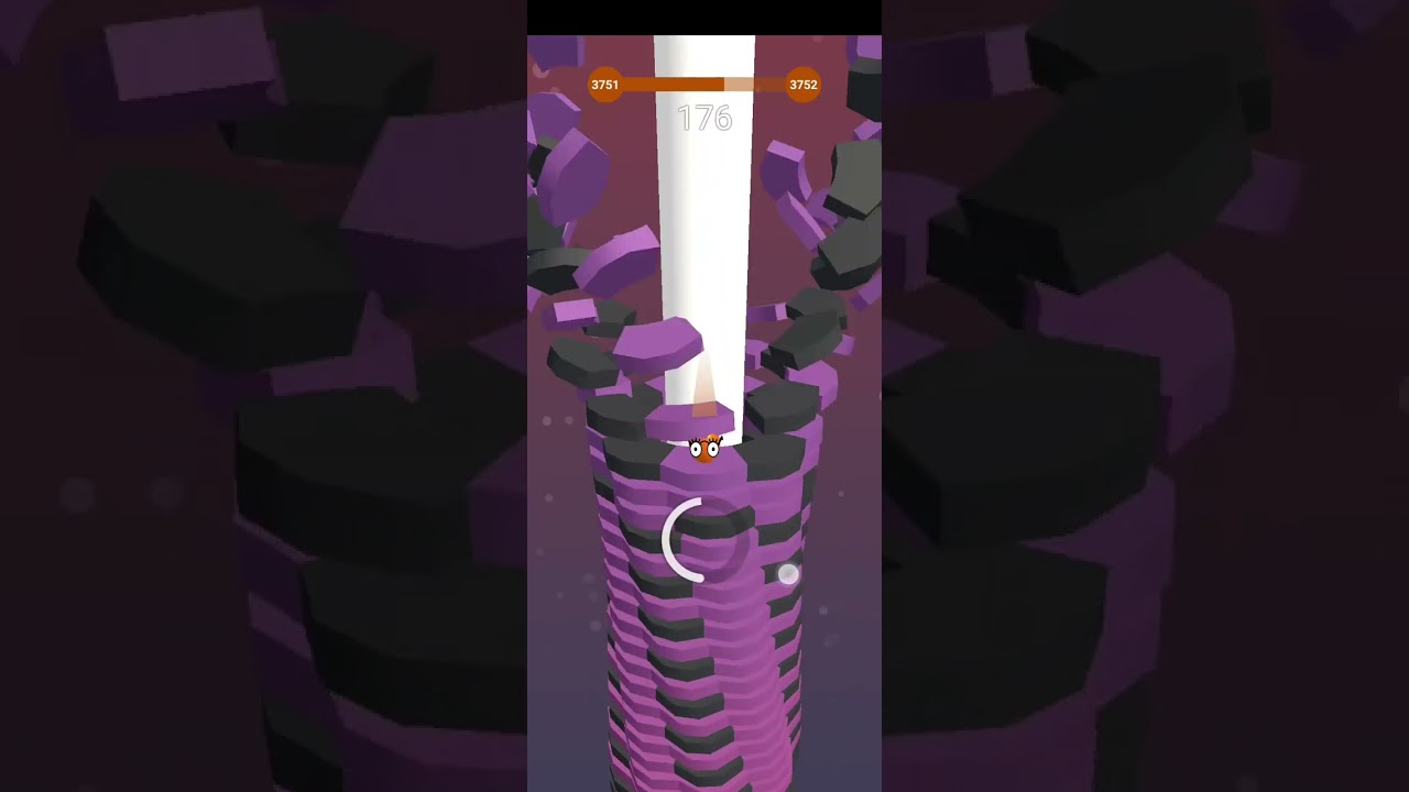 Stack Balls 3D Gameplay Level:- 3751 | Stack Ball Score 