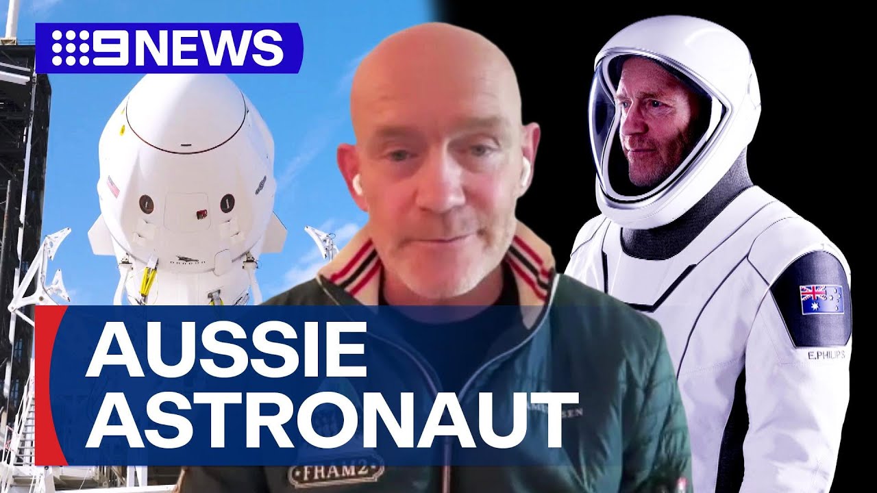 The first Australian astronaut to enter orbit under our flag | 9 News Australia