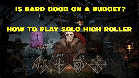 How To Play Bard On Budget? Matchups & Build | Dark and Darker HR