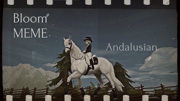 Andalusian - Bloom MEME | Star Stable meme