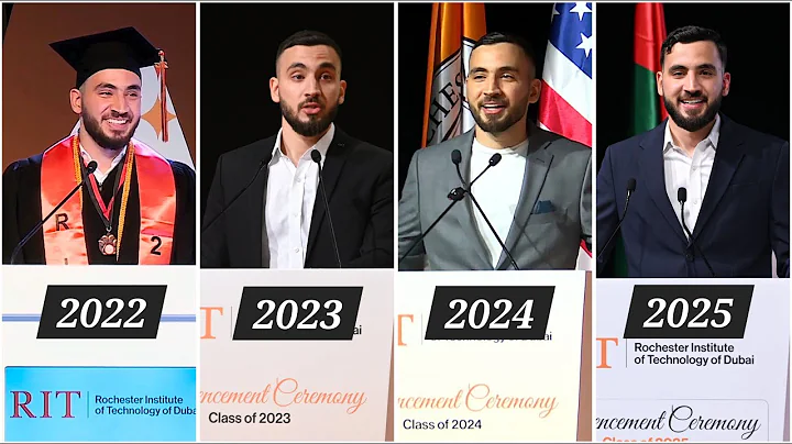 Graduation Ceremony 2025 RIT Dubai - MC Hassan Kodssi