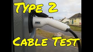 Type 2 charging cable review of Max Green product.