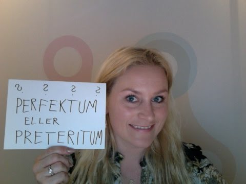 Video: Hva er forskjellen mellom nåværende perfektum og preteritum?