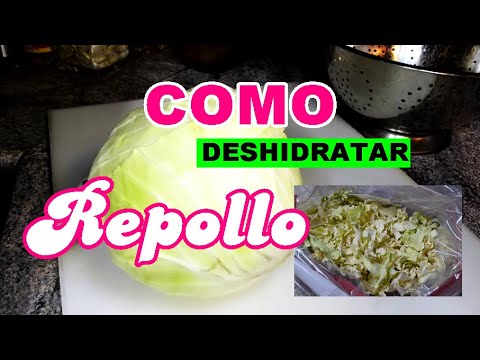 Video: Cómo Secar Repollo