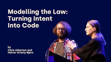 Modelling the Law: Turning Intent Into Code - Chris Atherton & Halvor Grizzly Bjørn - DDD Europe 24
