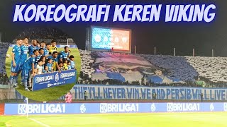 KEREN! KOREOGRAFI VIKING BOBOTOH DI LAGA FINAL PERSIB VS MADURA UNITED!