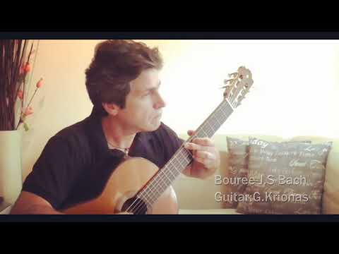 Bouree-J.S.Bach/Guitar:George Krionas