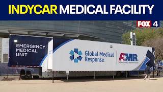 Full medical facility built for Arlington IndyCar race