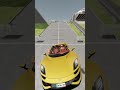 Can This Car Survive the Jump #2 Beamng Drive 🚗💥 #shorts