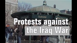 2003-03 - Протесты против войны в Ираке в Нью Йорке