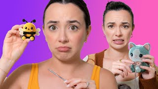 تحدي الكروشيه أميغورومي: هل نستطيع صنع هذه الدمى القطيفة الرائعة؟ screenshot 1