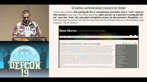 DEFCON 19 (2011) - Building your own secure storage space that mirror Dropbox