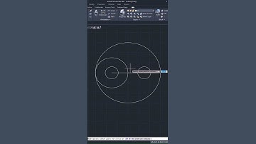 AutoCad 2D Drawing Tutorial 9 #autocad #autocad2021 #shorts