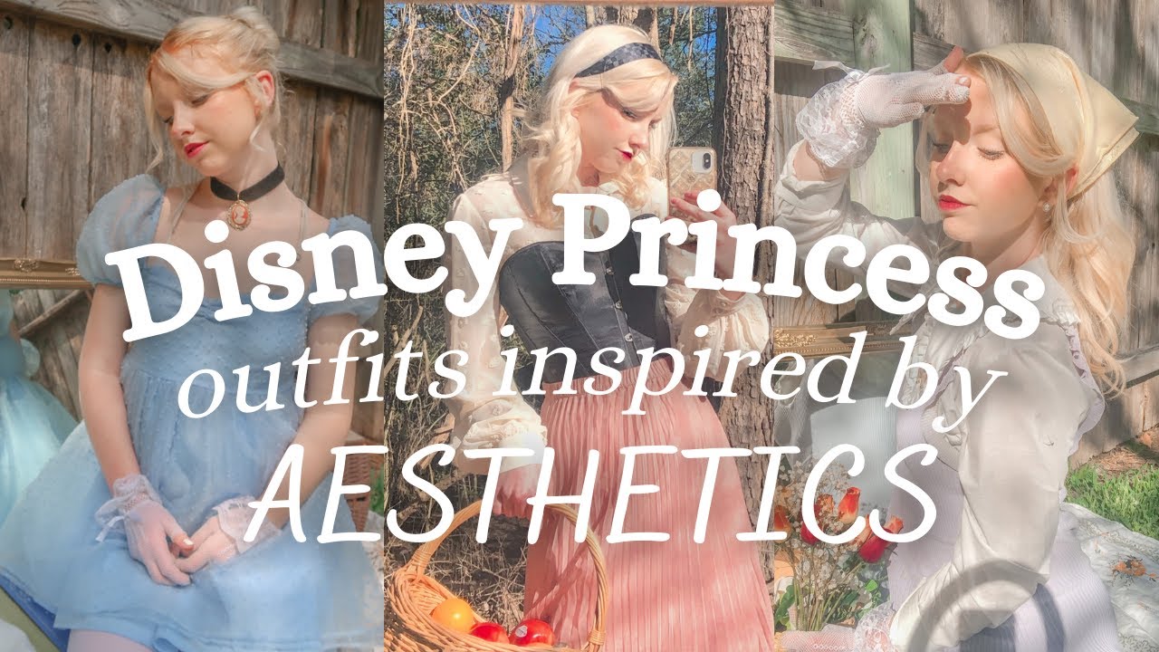 matching Disney Princesses to internet aesthetics 💐 - YouTube