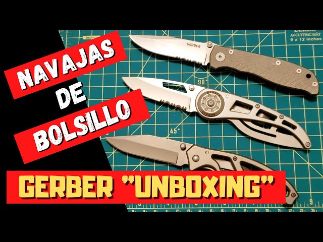 NAVAJAS DE BOLSILLO GERBER 3 PACK ,/,,/ 