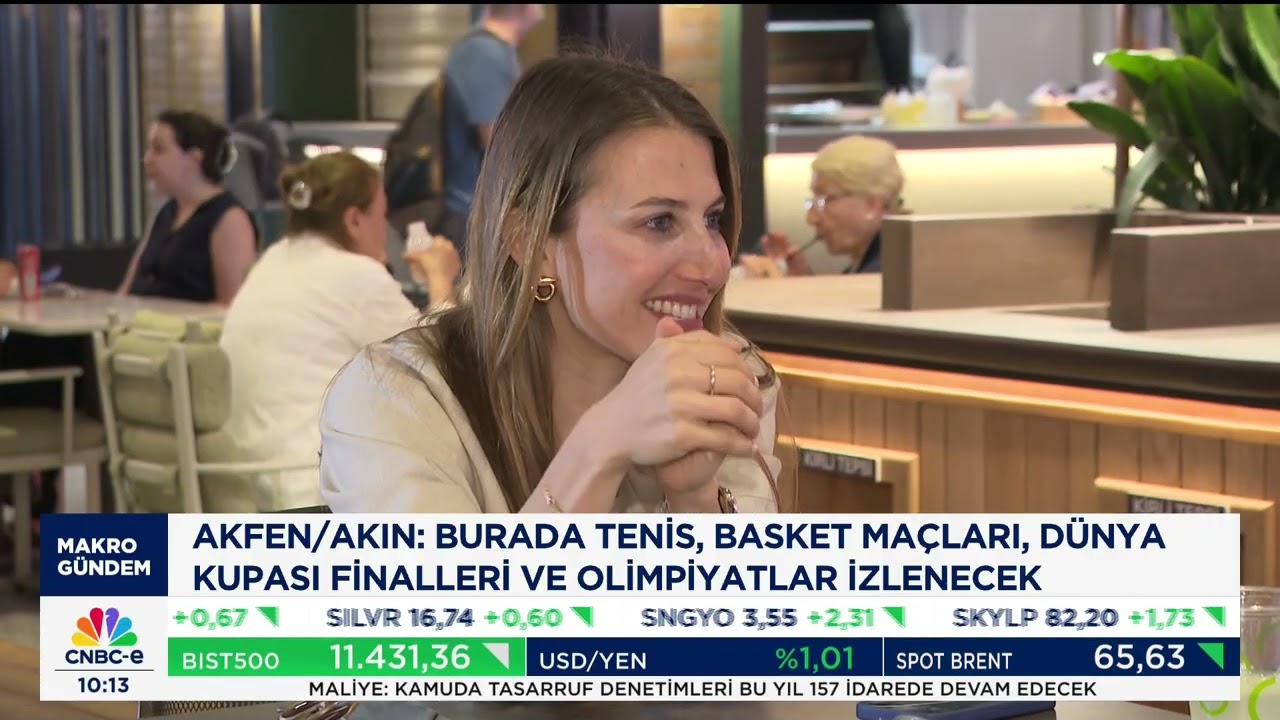 Akfen Holding YKB Hamdi Akın ve YKÜ Pelin Akın Özalp, CNBCe TV’de Şafak Tükle’ye konuk oldu