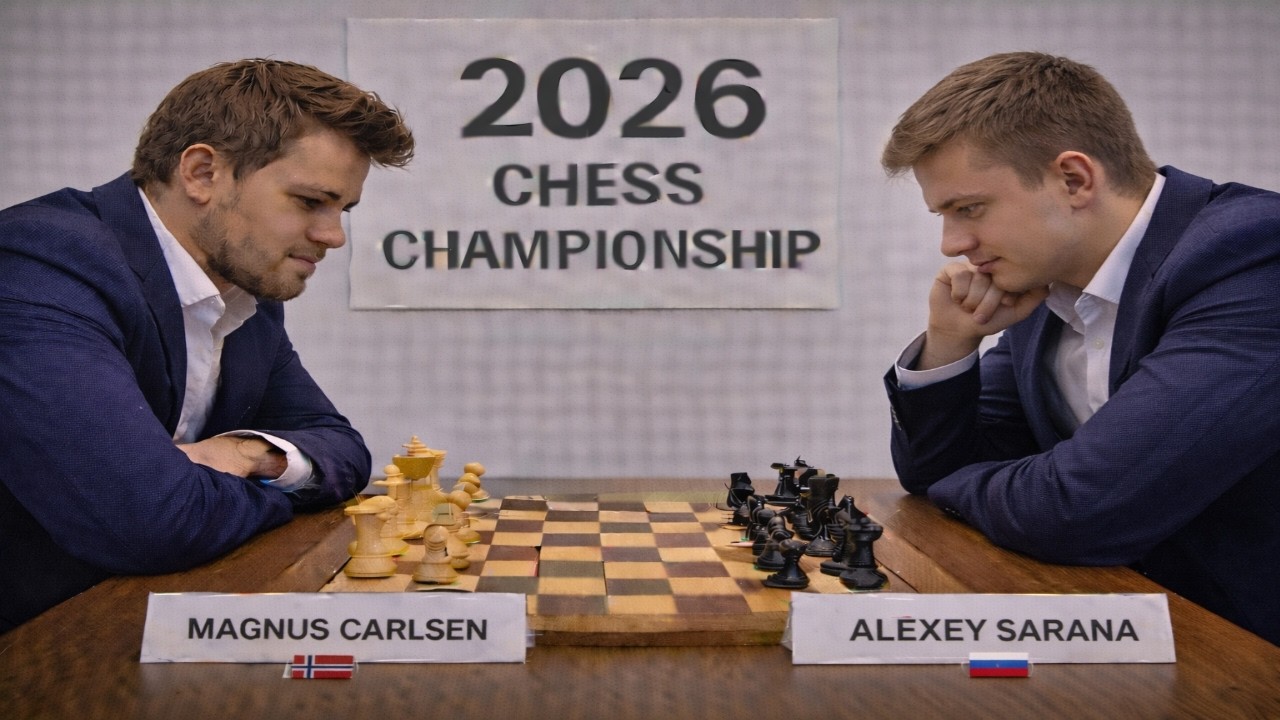 Magnus Carlsen vs Alexey Sarana. Titled Tuesday. January, 2026
