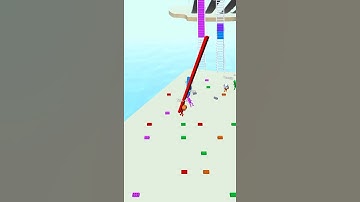 Bridge Race | Level 82 Walkthrough | All levels Gameplay Android / iOS Mobile 3D Game #shorts