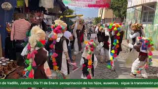 Fiestas Zapotitlán, de Vadillo, Jalisco. peregrinación hijos ausentes 11 de Enero de 2026