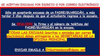 2023-24 Jordan High School Attendance Expectations In Spanish
