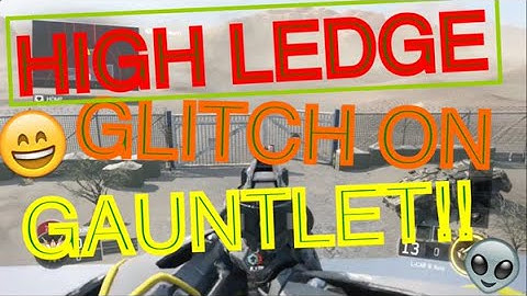 HIGH Ledge Glitch on Gauntlet In Cod Black Ops 3!!