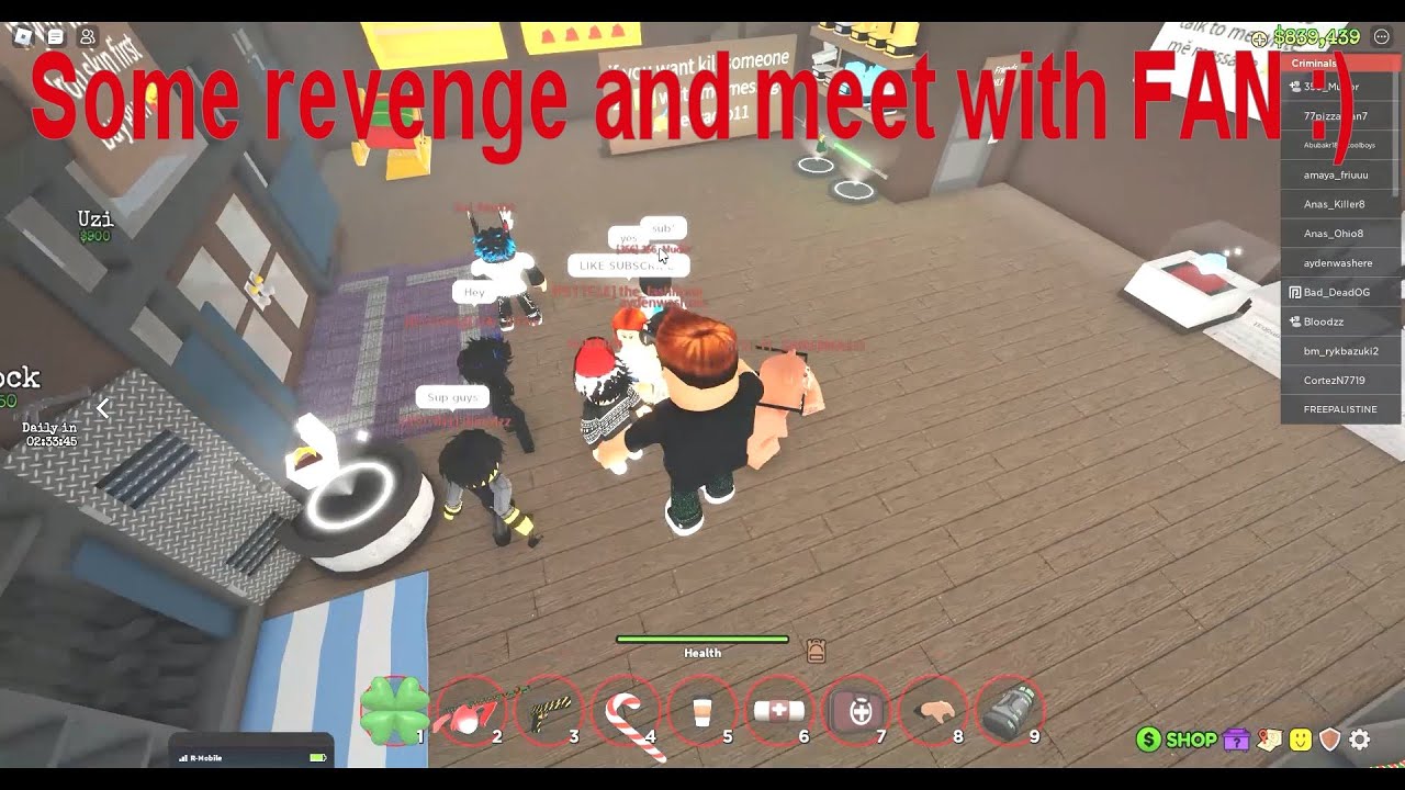 Roblox- OHIO - meet with FAN and some revenge with Barrett
