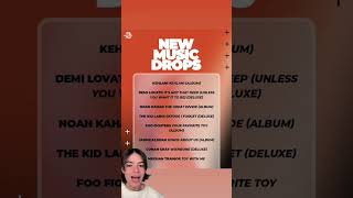 NEW MUSIC DROPPING THIS WEEK