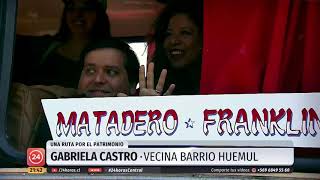 Barrio Franklin inicia sus rutas patrimoniales | 24 Horas TVN Chile