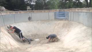 Ask the Pool Guy: Time Lapse Liner Prep {Legendary Escapes}