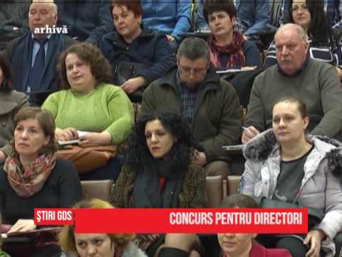 Concurs pentru directori