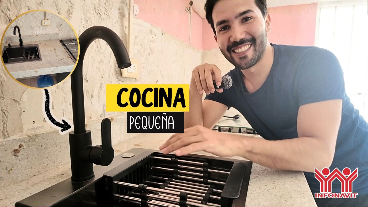 ✅El MEJOR truco para que  TU COCINA PEQUEÑA LUZCA GRANDE😱❤️ Episodio 3