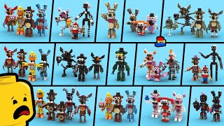 LEGO FNAF: Building Help Wanted Minifigures (Every Character!)
