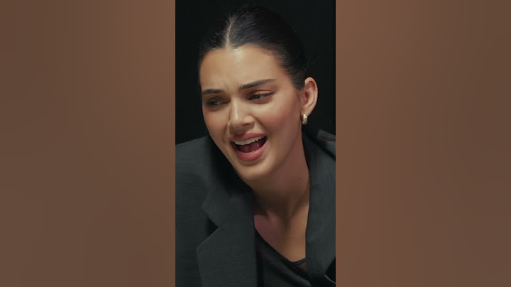 Asking Kendall Jenner About Her "Roman Empire"