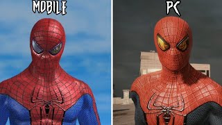 The Amazing Spider man 1 Mobile Vs Pc | spider-man 2021!
