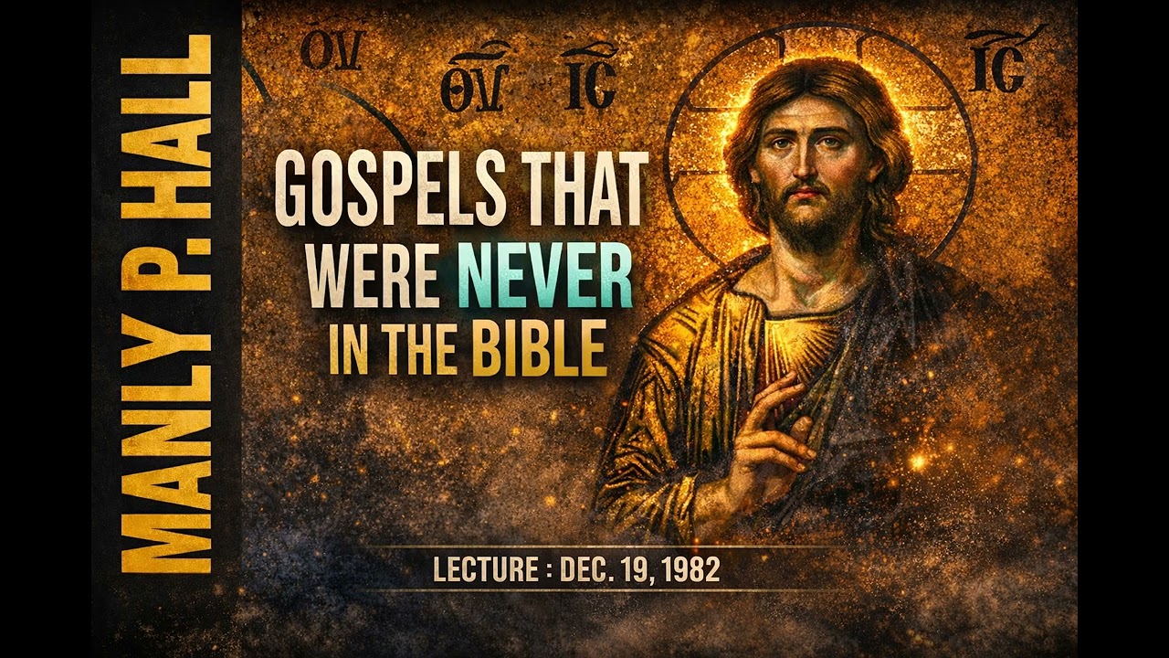 Manly P.Hall Christian Gospels That Where Never In The Bible