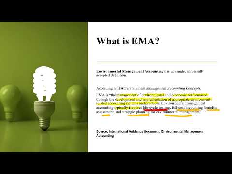 Environmental Management Accounting Environment Accounting Youtube
