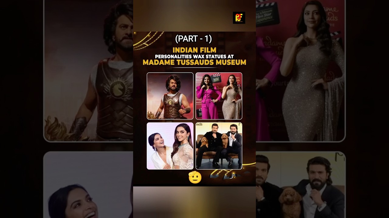 👉 Indian Film Personalities Wax Statues At Madame Tussauds Museum | Telugu Facts | 