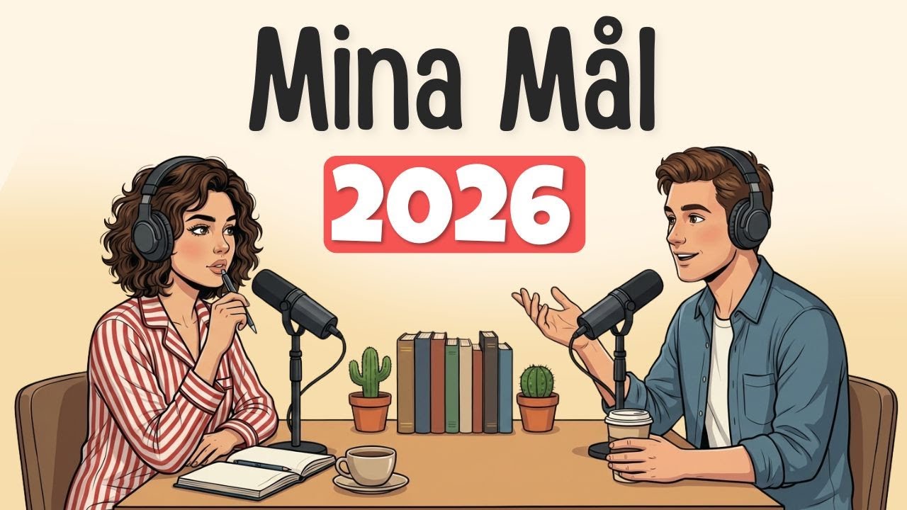 Шведский подкаст для легкого прослушивания |Четкое мышление о целях