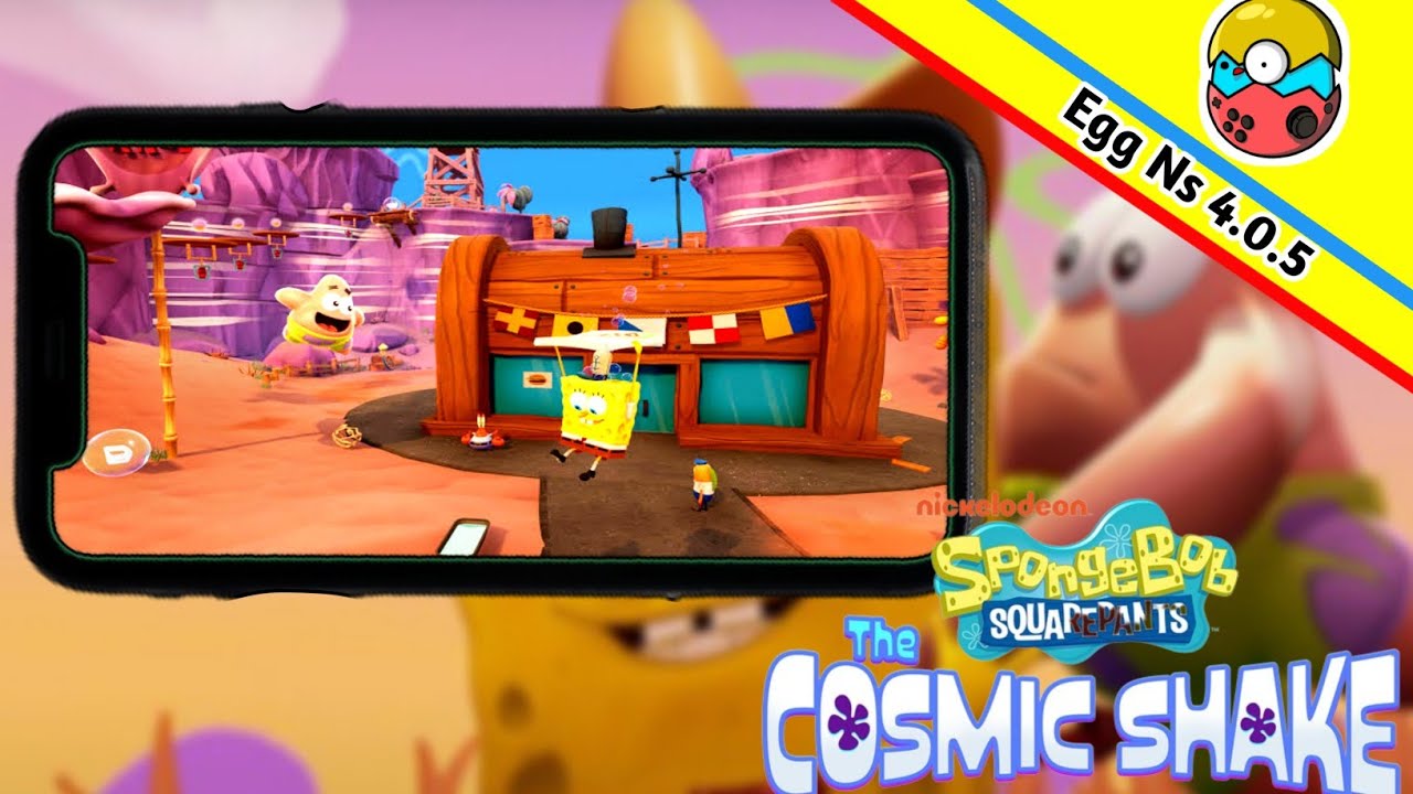 SpongeBob SquarePants The Cosmic Shake Egg Ns 4.0.5 Poco x3 Pro