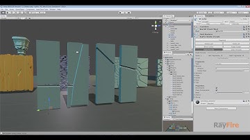 RayFire for Unity. Shatter. 11 Decompose
