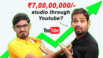 How @MRINDIANHACKER bought ₹7 Crore studio through youtube | Hrithik Mehlawat हिन्दी