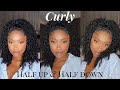 EASY CUTE NATURAL HAIRSTYLE USING CURLY CLIP INS | FT BetterLength | Latrice M.