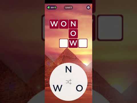 Word of Wonders:Crossword to Connect Vocabulary(WoW) Level 3 Gameplay